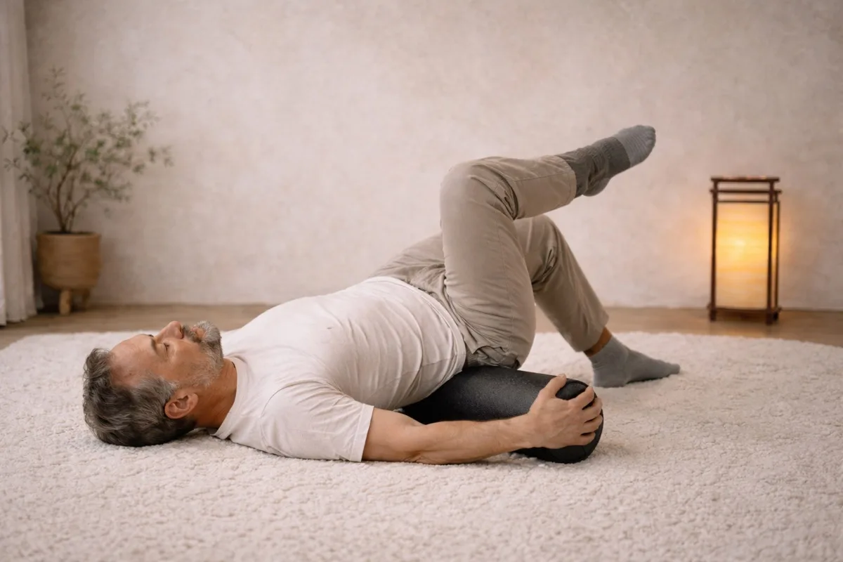 Spinal wave exercise for gentle decompression
