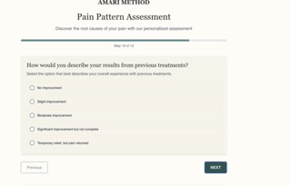 Dr. Garrett Hewstan demonstrating the Amari Method